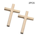 Christ Ornaments Crucifix Jesus Handmade Wooden Crosses Home Pendant Making