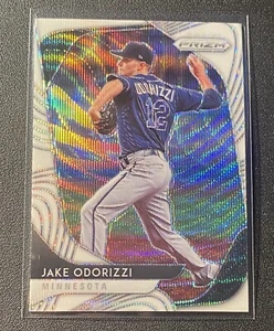 JAKE ODORIZZI - 2020 Prizm Baseball - WHITE WAVE PRIZM - #49 - Twins - Picture 1 of 2