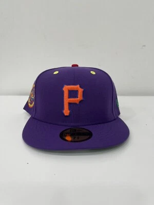 Pittsburgh Pirates New Era 59Fifty Three Rivers Stadium MLB Fitted Cap Hat 7 5/8 - Image 1 of 4