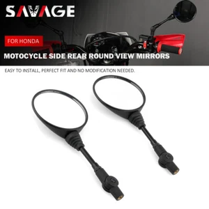 Espejos retrovisores laterales traseros plegables para HONDA XR650L 600R XR400R XR250R/L 190L - Imagen 1 de 18