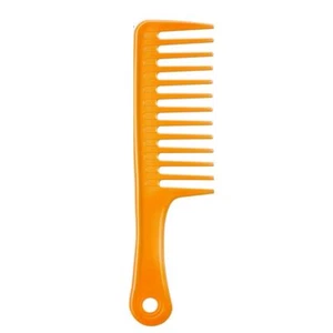 Peine desenredante naranja peine de dientes anchos - Imagen 1 de 3