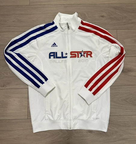 lakers kobe bryant size medium allstar 2010 jacket White Track Jacket West Cover