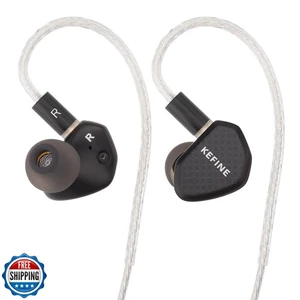 HiFiGo Kefine Klean High-Fidelity Kopfhörer, 10mm DLC Dynamic Driver IEM Earb - Bild 1 von 5