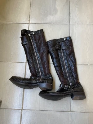 Bota de joelho Gianni Barbato tamanho 38 UE - Imagem 1 de 4