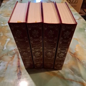 History of England Vol 1 2 3 4 Hardcover Novel by Macaulay Heron Books - Bild 1 von 9