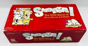 COMPLETE Snorta The Wild Party Card Game of Moos Meows More! 2004 Great Game - Picture 1 of 11