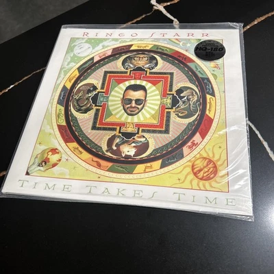 Ringo Starr Time Takes Time LP Red Vinyl 2016 Friday Music - Image 1 of 3