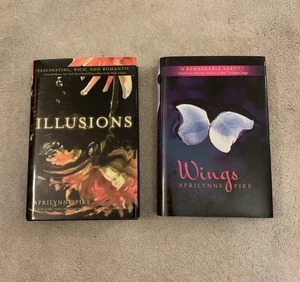 Lote de 2 novelas de tapa dura Aprilynne Pike: Wings & Illusions (Libro 1 y 3) - Imagen 1 de 14