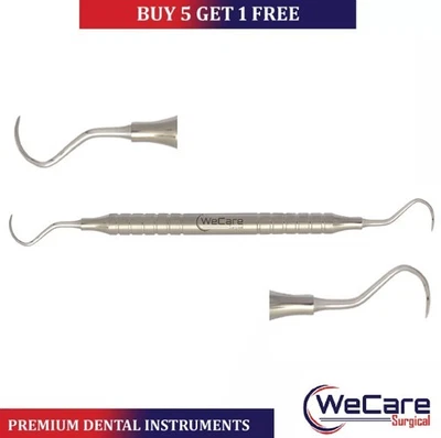 Periodontal Sickle Scaler #N129 Posterior Double Ended German Dental Instruments - Image 1 of 3