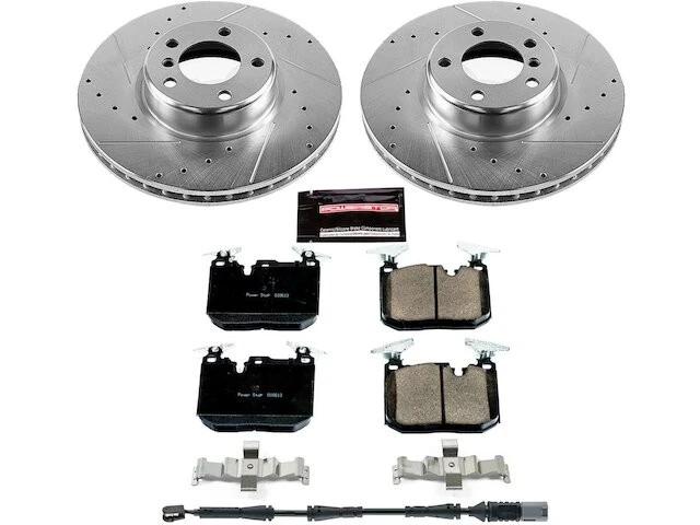 Kit de pastillas de freno delanteras y rotor para BMW M240i 2018 2019 2020 2017-2021 NW685BT Foto 1 de 1