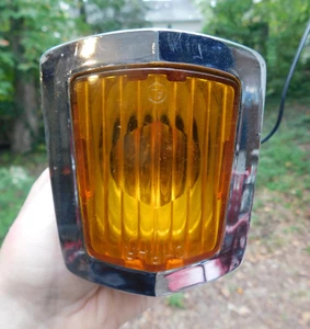 1950-1954 Chrysler Rear Directional Light Backup Light CHRAR Amber Lens - Picture 1 of 4