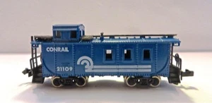N Scale Model Power 3497 Conrail Offset Cupola Steel Caboose Brand New Low Ship - Picture 1 of 6