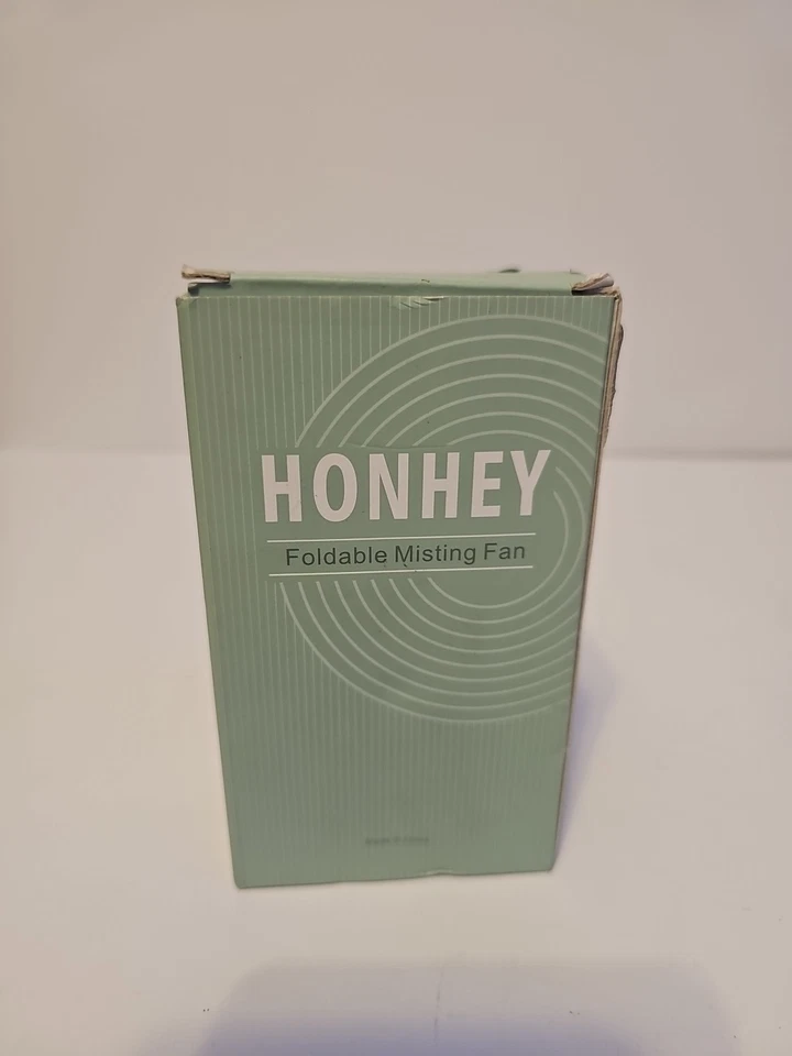 Ventilador de niebla plegable HONHEY dispositivo de refrigeración recargable portátil Foto 1 de 4