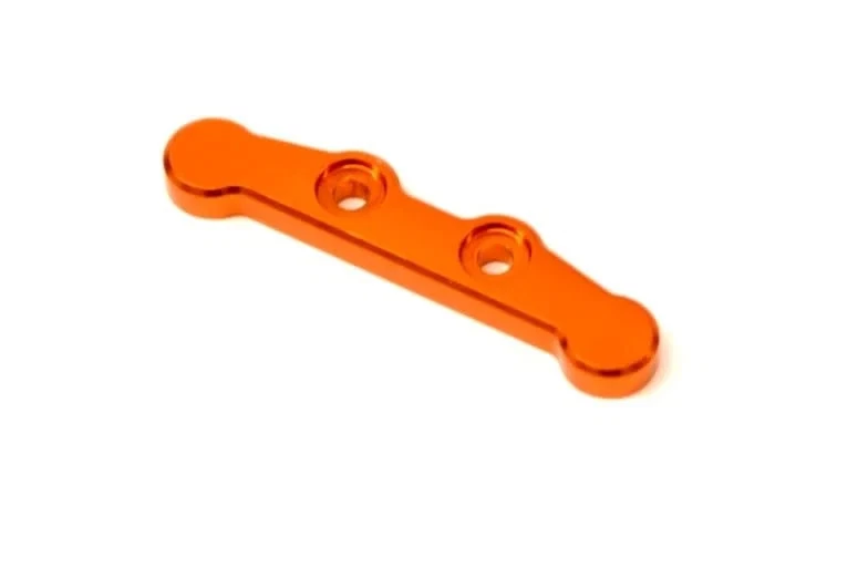 SPTSTC71049O ALUMINUM FRONT HING PIN BRACE FOR TEAM ASSOCIATED DR10: ORANGE - Image 1 of 1
