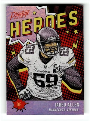2020 Prestige Heroes No5 Джаред Аллен - Изображение 1 из 2