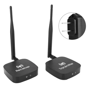 US Plug Plastic HD H.264 50M WIFI Signal Extender 165MHz All Digital Wireless CB - Afbeelding 1 van 10