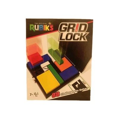 Rubik’s Cube Gridlock Game, The Problem-Solving Puzzle Game Adults/Kids Ages 7+ - Image 1 of 2
