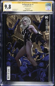 Deathstroke Inc. #1 Black Canary Variant CGC 9.8 SS Signed Adam Hughes • DC 2021 - Picture 1 of 2