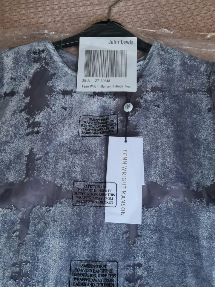 John Lewis Fenn Wright Manson Grey Belinda Top - Image 1 of 4