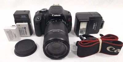 Paquete de cámara réflex digital Canon DS126311 EOS Rebel T3i con lente EF-S 55-250 II (41302-3) Foto 1 de 4