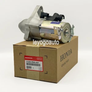 OEM 31200-RNA-A51 Starter Motor Automatic Transmission For 06-11 Honda Civic 1.8 - Picture 1 of 4