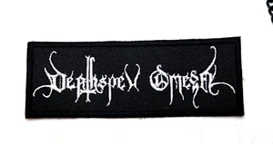 Deathspell Omega Aufnäher Bügelbild/Aufnähen bestickt Qualität USA Verkäufer schwarz Metall - Bild 1 von 4