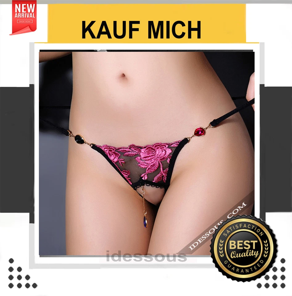 Mini String Tanga Deluxe Slip sexy Panty Schmuck Reizwäsche XS S M L LA FERANI - Bild 1 von 4