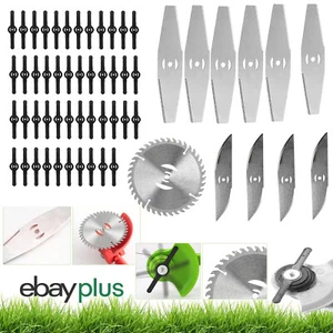 Metall Kunststoff Messer Ersatzmesser Klingen Für Akku-Rasentrimmer Ø5mm Set DHL - Bild 1 von 23