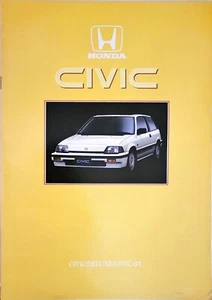 Honda Civic Brochure 1986 - Picture 1 of 1
