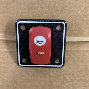 GRADY WHITE HORN ROCKER SWITCH with PANEL #GW-018 - Picture 1 of 5
