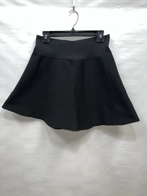 Rag & Bone Skirt Women’s Small Black Polyester Blend  A-line Elastic Waist - Image 1 of 4
