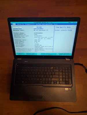 HP G72 - i3 370M, 4GB RAM *NO OS, BAD BATTERY* AS IS - Image 1 of 3