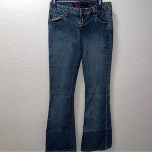 Vaqueros bootcut vintage Y2K 00s MUDD tiro bajo 7 - Imagen 1 de 5