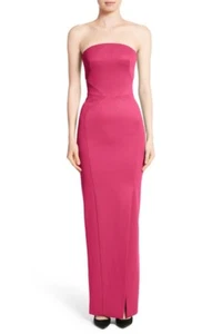 Zac Posen Strapless Jersey Gown, Front vent, Made in USA, Size 10, $2,990 NWT - Picture 1 of 3