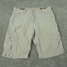 Rock Revival Shorts Mens 36 Classic Utility Cargo Embroidered Thick Stitched