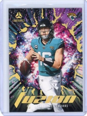 Trevor Lawrence 2022 Panini Luminance Fuzion Insert #FUZ-TLR - Image 1 of 2