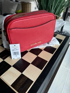 Michael Kors Mott Leather BELT BAG Red $168 Authentic New NWT - Picture 1 of 4