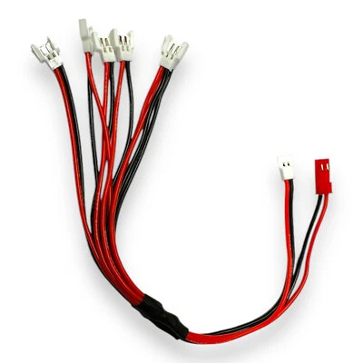 ✅ Cable de carga 6x Walkera Molex 2Pin 1S 3.7V Lipo Batería Balanceador Cable... - Imagen 1 de 4