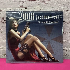 Resident Evil Calendar 2008 ADA WONG Leon Scott Kennedy Nemesis NEW Capcom Prima - Imagen 1 de 15