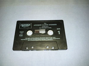 THE ANDREW LLOYD WEBBER COLLECTION CASSETTE TAPE ALBUM (NO INLAY #145) - Picture 1 of 2