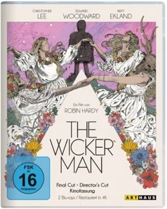 THE WICKER MAN *2 Disc / RESTORED IN 4K / Final & Director's Cut NEW RB Blu-ray - Picture 1 of 1