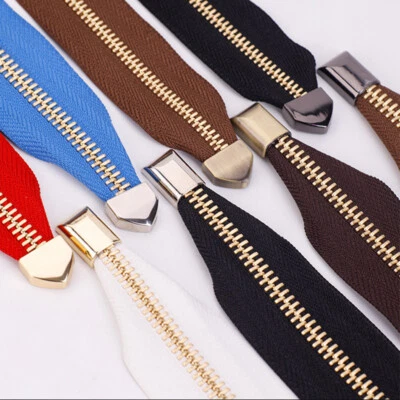 10pcs Zipper Tail Stopper DIY Repair Open End Zipper Accessories Sewing DIY CA - Image 1 of 4