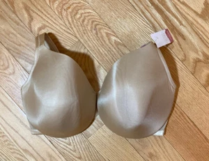 Nuevo con etiquetas Camiseta acolchada con aros desnuda lisa sujetador cacique talla 42F $46 - Imagen 1 de 12