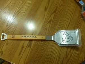 Houston Texans Grill Brush with Bottle Opener - Picture 1 of 8
