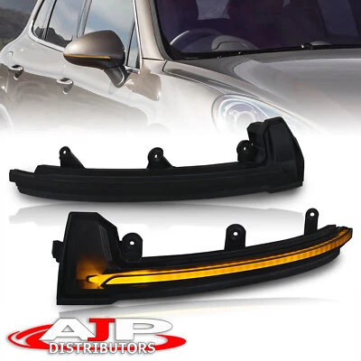 Sequential LED Side Mirror Light Turn Signal Blink For 2015-2018 Porsche Cayenne - Image 1 of 4