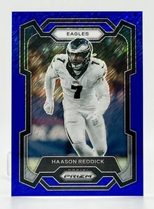 2023 Panini Prizm Blue Shimmer #243 Haason Reddick 11/25 Philadelphia Eagles - Picture 1 of 2