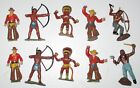 Marx 1950s-1960s Bin Figures and Warriors of the World Cowboys and Indians
