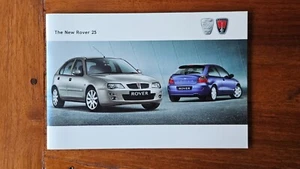 Rover 25 2004 Facelift UK Sales Brochure i, Si, SEi & SXi in Great Condition - Picture 1 of 7