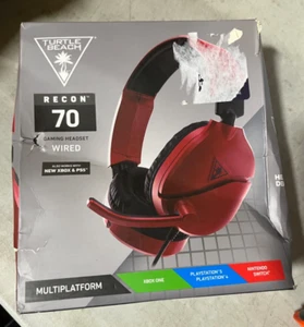 Turtle Beach Recon 70 Over Head Gaming Headset - TBS365501 - Picture 1 of 3