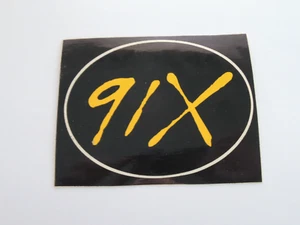 1989 Vintage 91X Sticker SD /Tijuana 80 & 90 Alternative Rock in Baja California - Picture 1 of 2